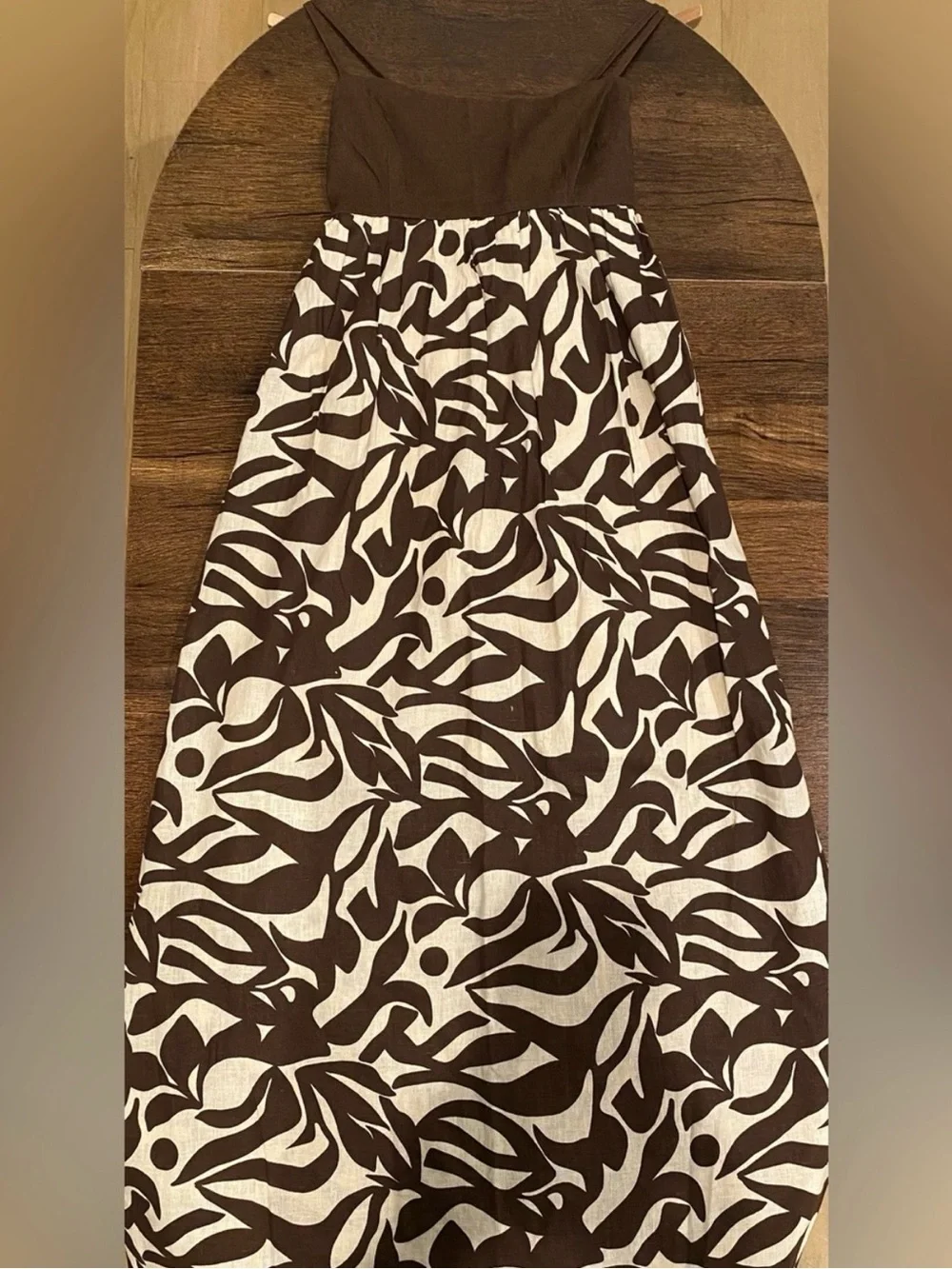 NWT Abercrombie & Fitch Tie-Back Babydoll Maxi Dress XSP